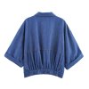 Women's European and American style short sleeved jacket+casual pants set